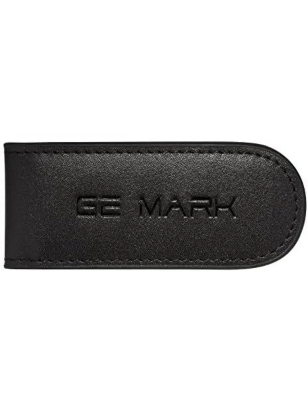Stylish Leather Money Clip with Strong Magnets - Holds 30 Banknotes & Cards